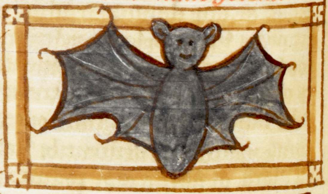 Bestiary:Liber de natura bestiarum, England after 1236. British Library, Harley 3244, fol. 55v