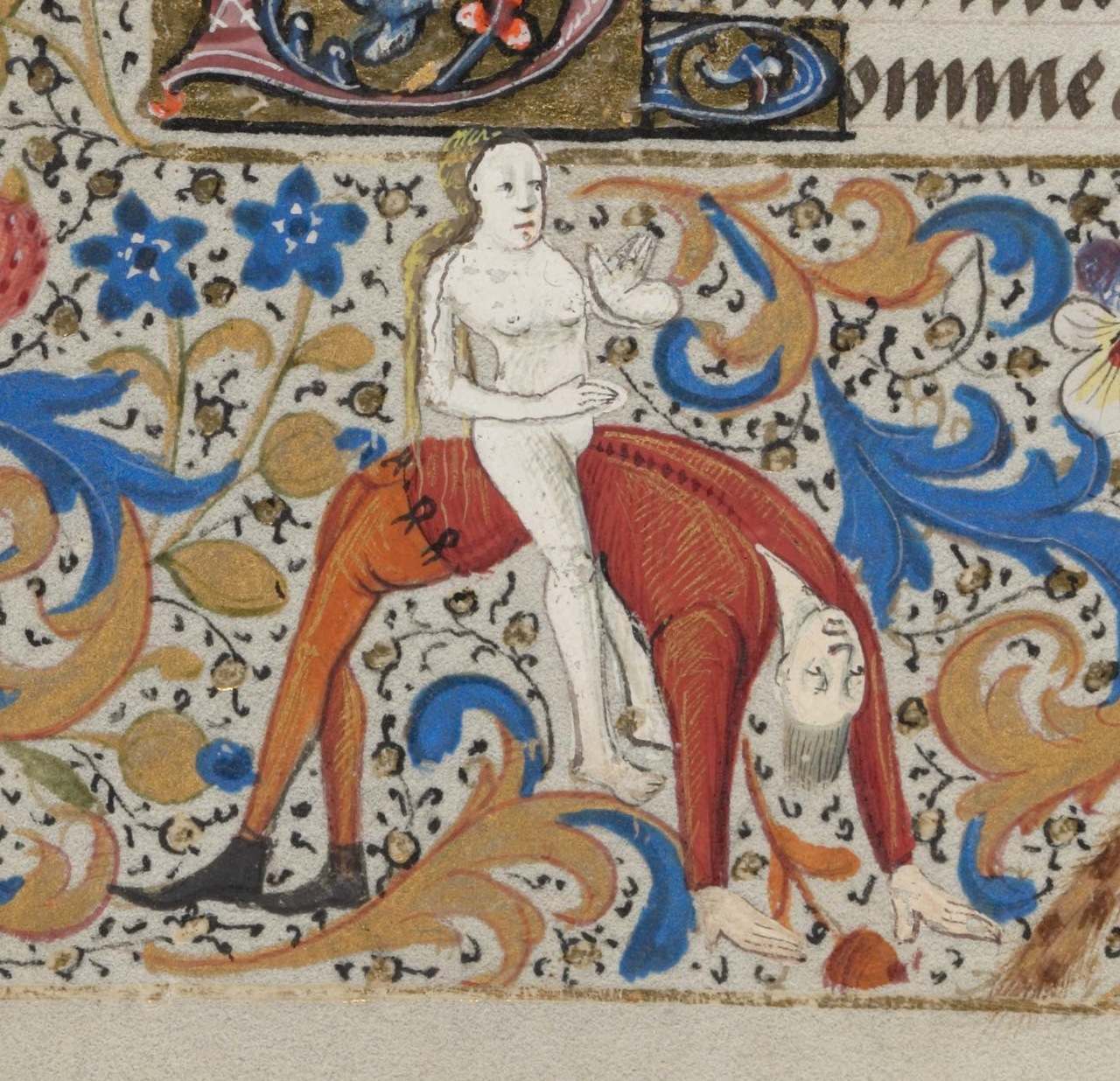 MEDIEVAL KAMASUTRA Book of Hours, France 15th century. Bibliothèque de  Genève, Ms. lat. 33, fol. 79v - Flashbak