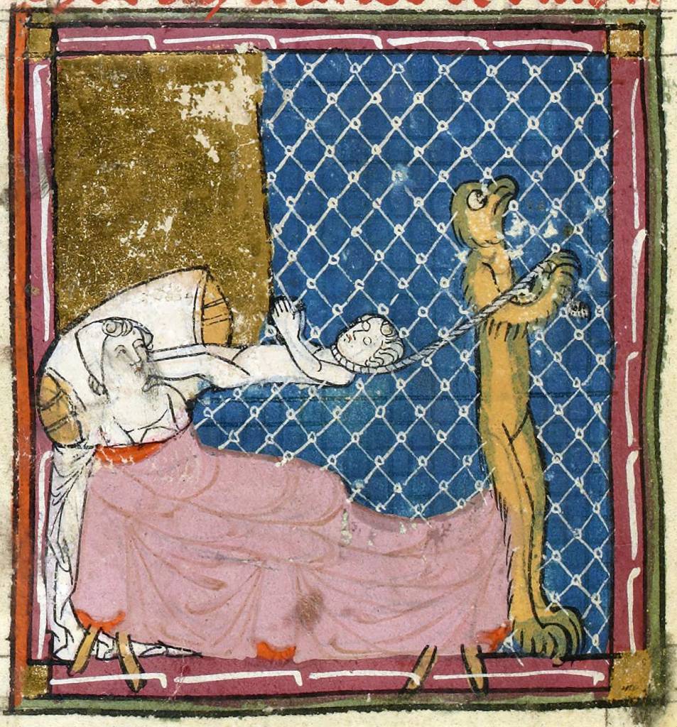 Matfre Ermengau, Breviari d'amor, Occitania 14th century BnF, Français 857, fol. 197v