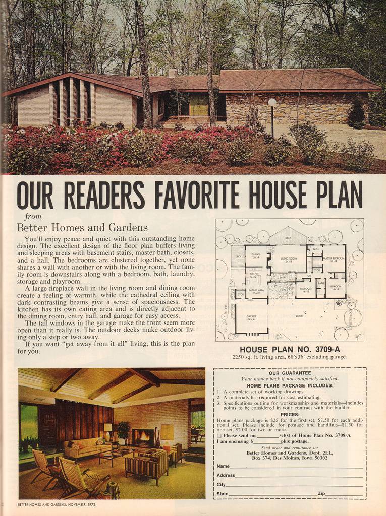 the vintage home: better homes and gardens 1972 - flashbak