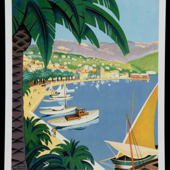 15 Beautiful French Art-Deco Travel Posters by Roger Broders