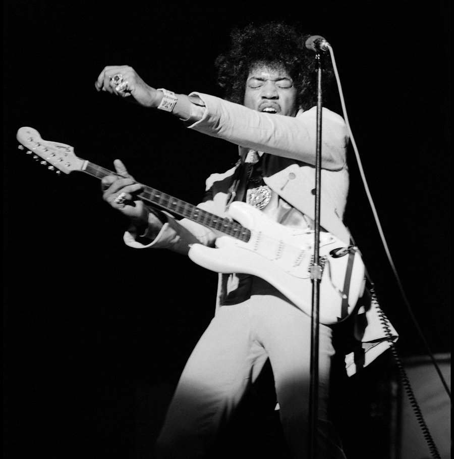 Jimi Hendrix, New York, 1967