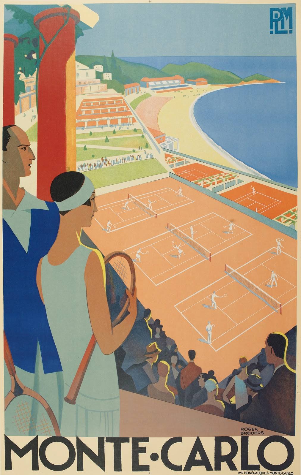 15 Beautiful French Art-Deco Travel Posters by Roger Broders - Flashbak