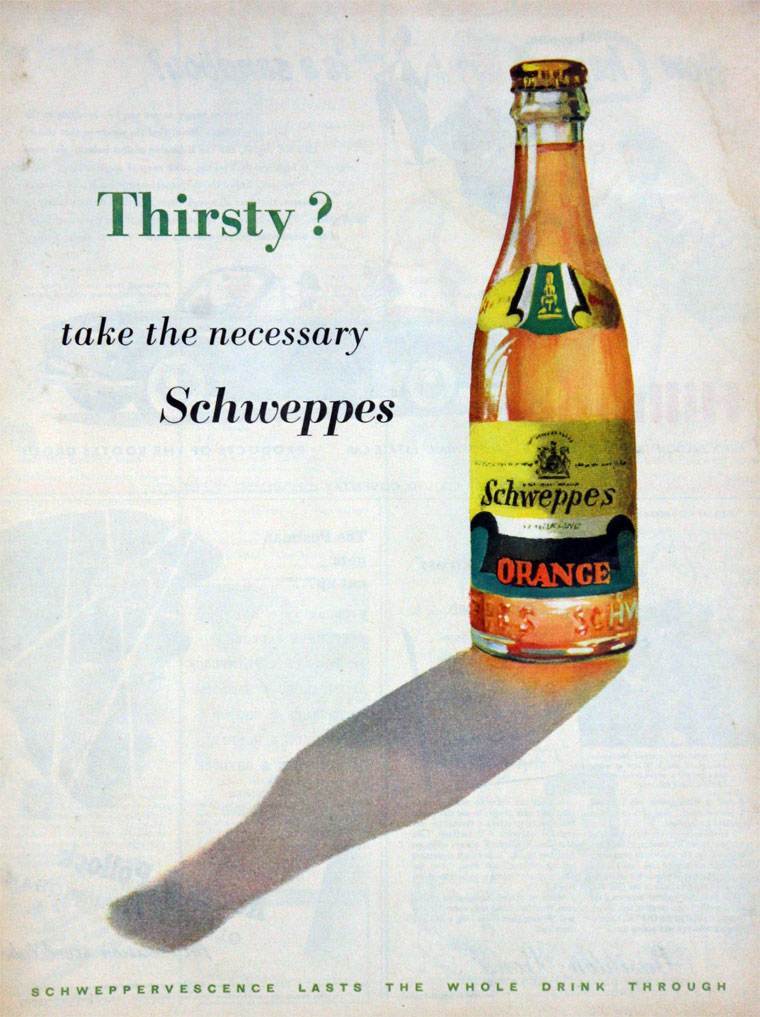 Schweppes June 1954