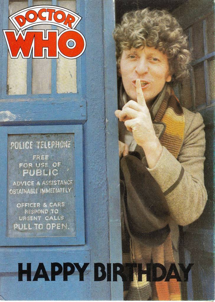 card card birthday happy greeting Dr Merchandise: Cards, Greetings Great Tom Baker Who