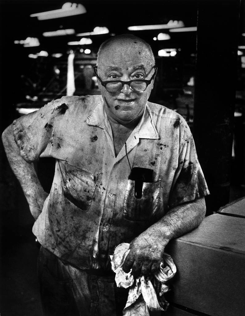 Mill Worker - Lowell, 1977.