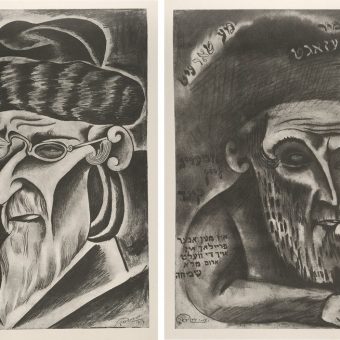 Shtetl, My Destroyed Home: Issachar Ber Ryback’s Avant-Garde Art of Remembrance (1922)