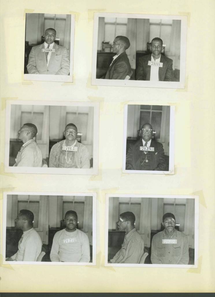 CIVIL RIGHTS MUG SHOTS