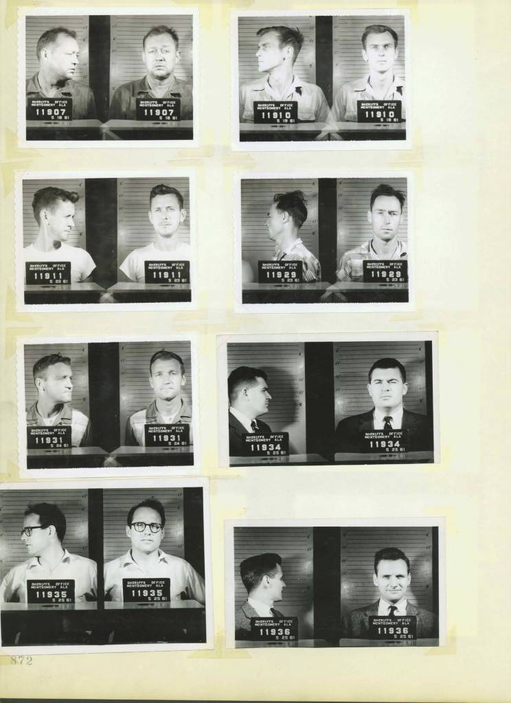 CIVIL RIGHTS MUG SHOTS