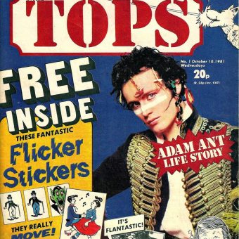 TV Tops: In 1981-1982 Adam Ant Was A Comic Book Hero