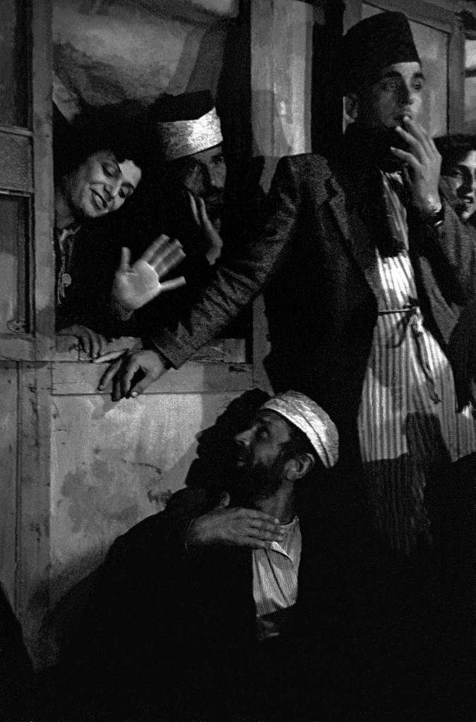 1954, Nablus, Jordan, Samaritans, feasting