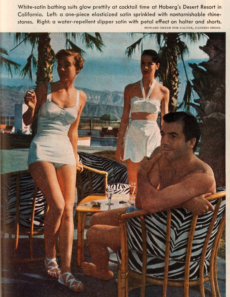1950 Bergdorf Goodman Bathing Suits Advertisement - photo by Sharland