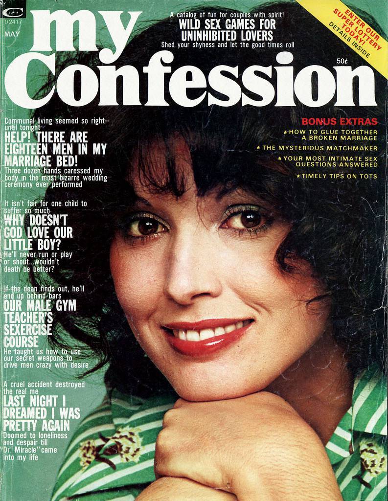 My Confession: A Tawdry, Lurid And Deranged 1975 True Stories Magazine -  Flashbak