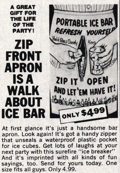 zip front bar