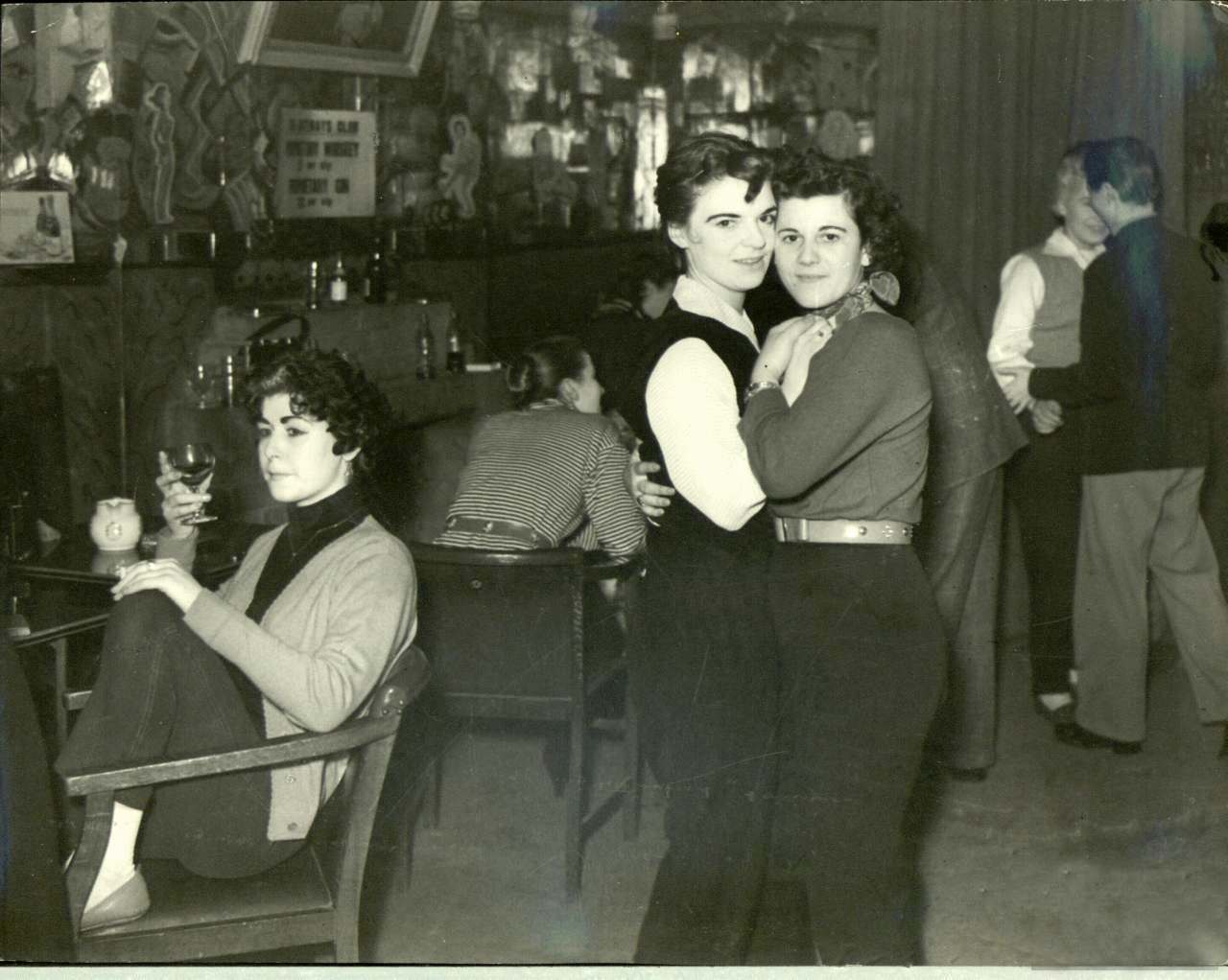 The Gateways Club in Chelsea c.1953.