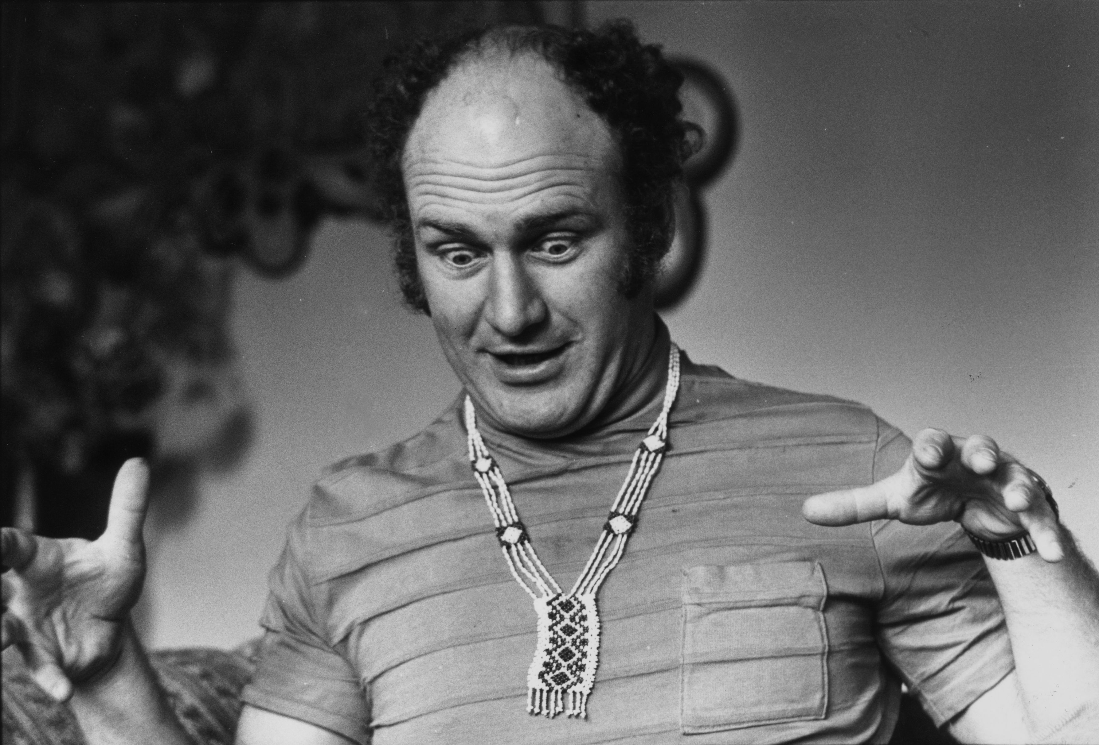 10th May 1969: Ken Kesey (1935 - 2001), American author of 'One Flew Over The Cuckoo's Nest' and 'Sometime's A Great Notion'. (Photo by Roy Jones/Evening Standard/Getty Images)