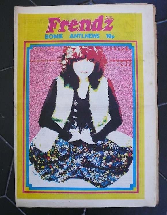 //Front cover, Frendz 33, September 1972//