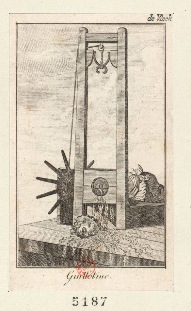 The guillotine (1793) (via French Revolution Digital Archive)