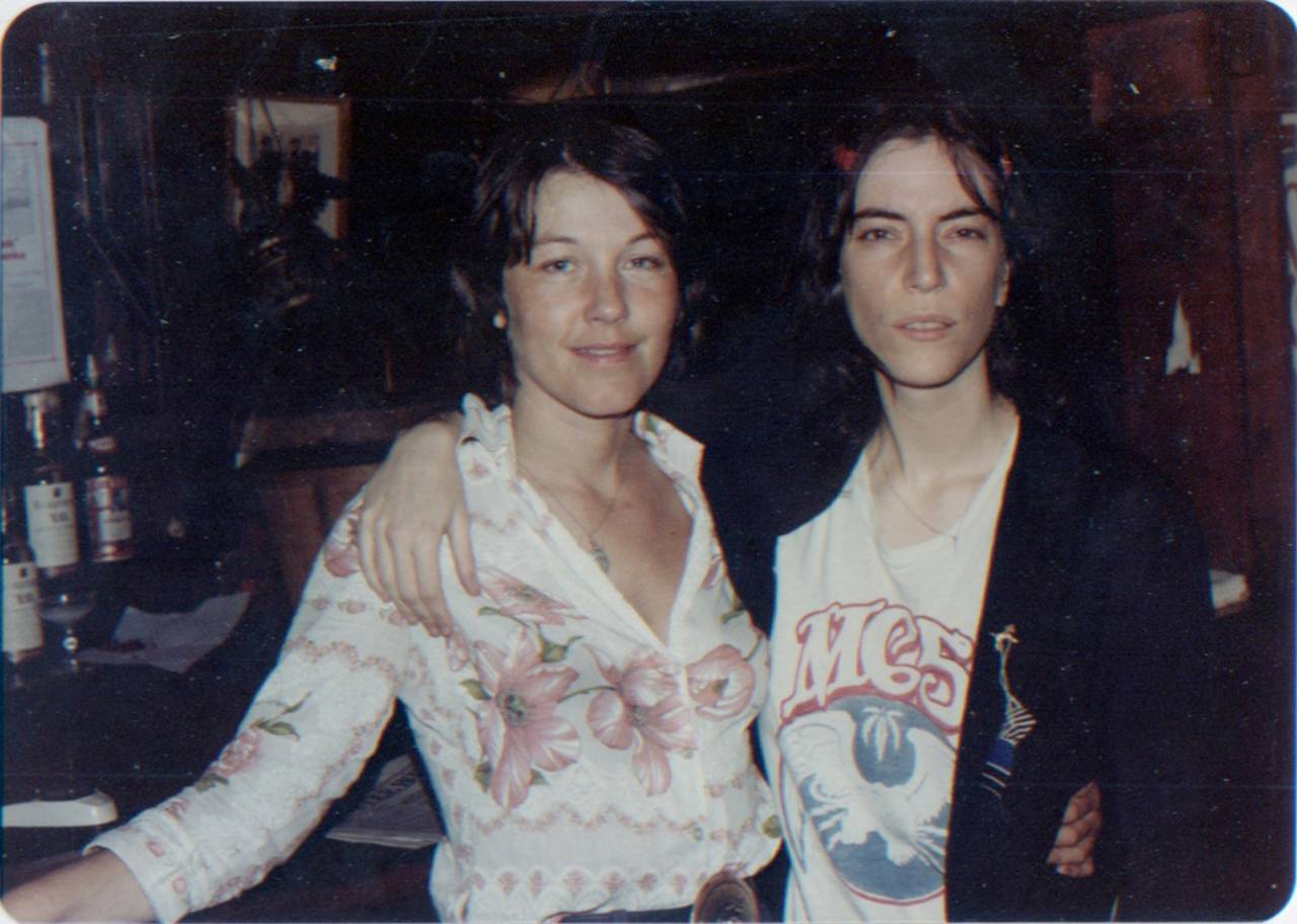 “Patti Smith was hanging around at the bar, but no one was taking pictures of her because she was super-shy. She posed with me and then just went away: some musicians are like that, they’re not into socialising. They’re just artists.”
