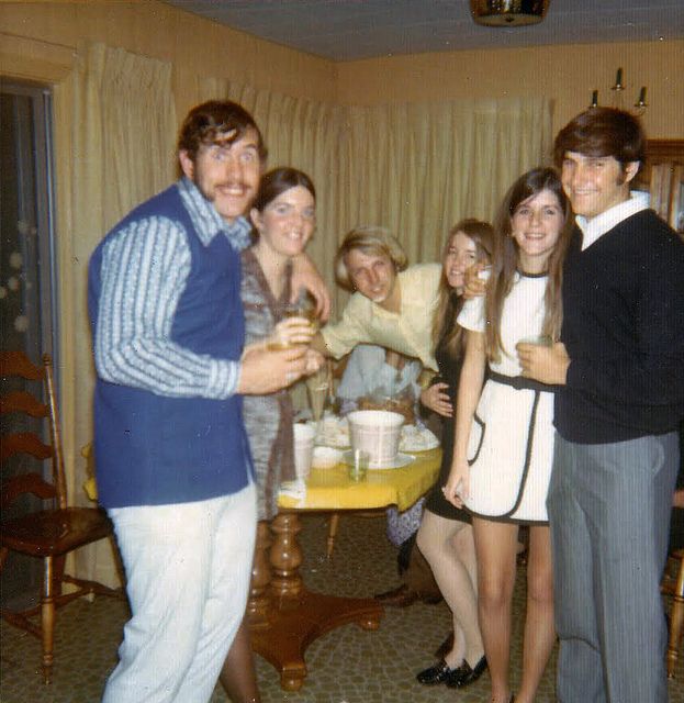 Found Photos Of Mid-Century New Year's Eve Celebrations - Flashbak