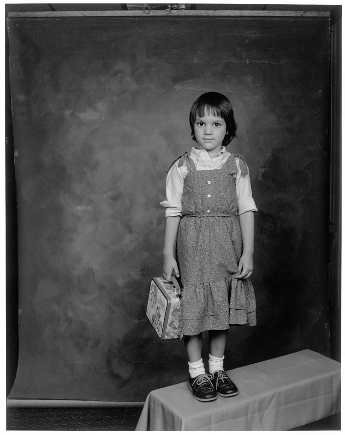 Girl with New Lunch Box, Stockton, California, 1985