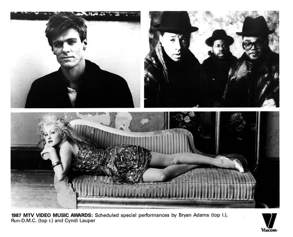 1987 MTV Video Music Awards Press Photo