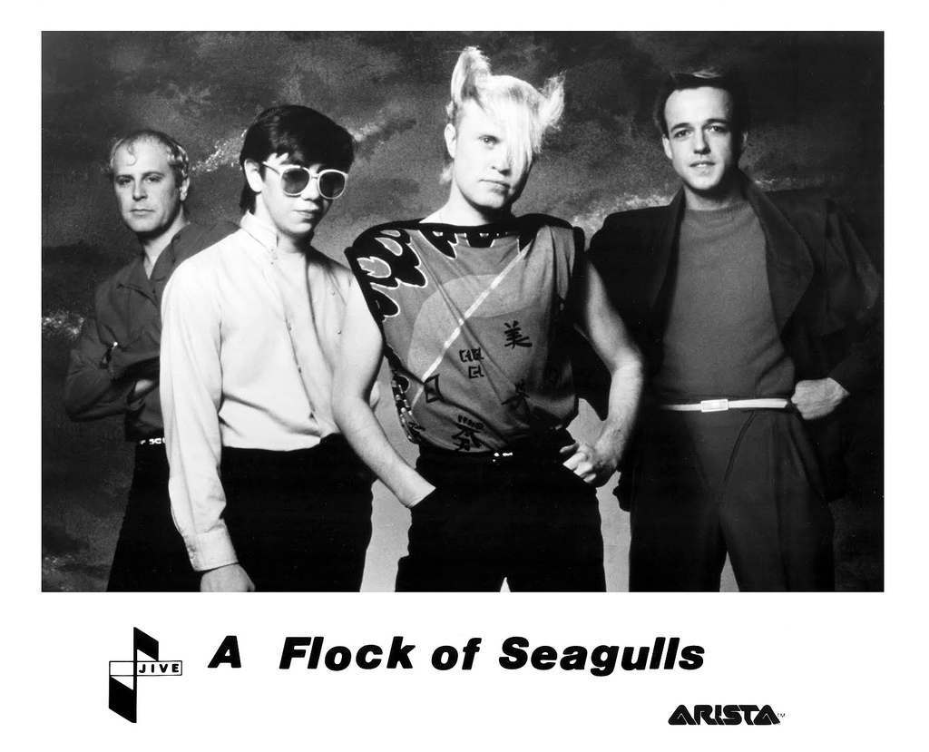 A Flock Of Seagulls Press Photo Jive Records/USA (1983)
