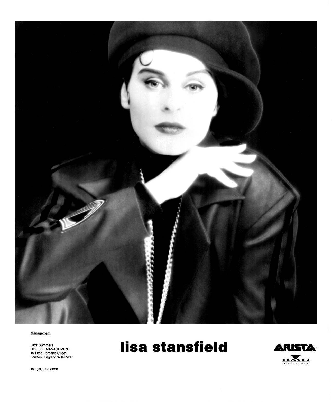 Lisa Stansfield Press Photo Arista Records 