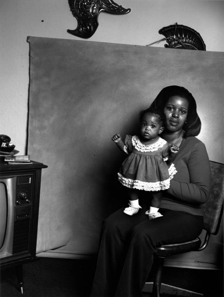 Black Mother with Baby Girl, San Pablo, California, 
