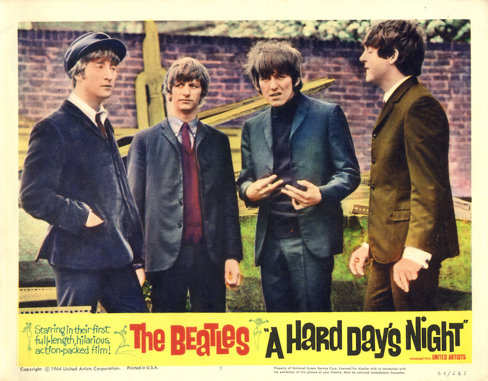 Brilliant Photos Lobby Cards And Posters From The Beatles Film A Hard Day S Night Flashbak