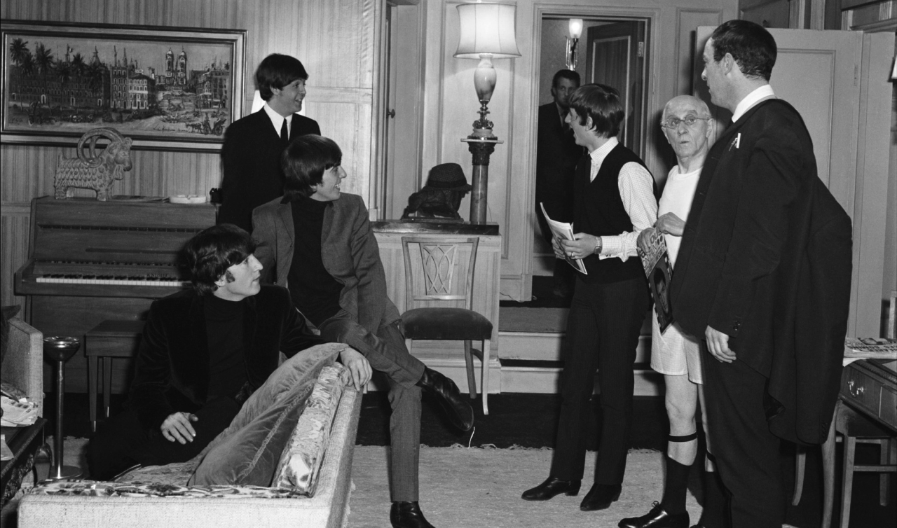 Hard Day's Night behind the scenes