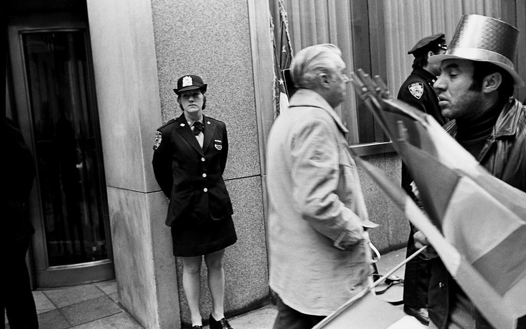 Tony Marciante Parade policewoman 1974