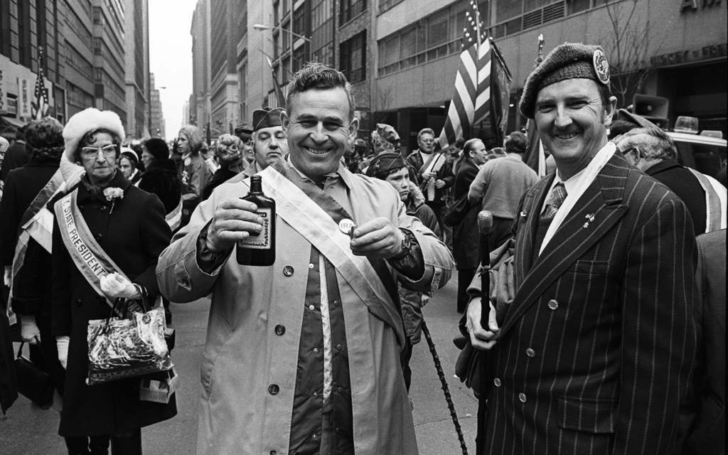 Superb Photos of the New York City St Patrick's Day Parade in 1974