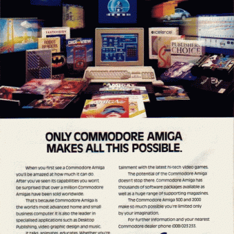 Everything You Never Expected from a Computer: Remembering the Amiga 500