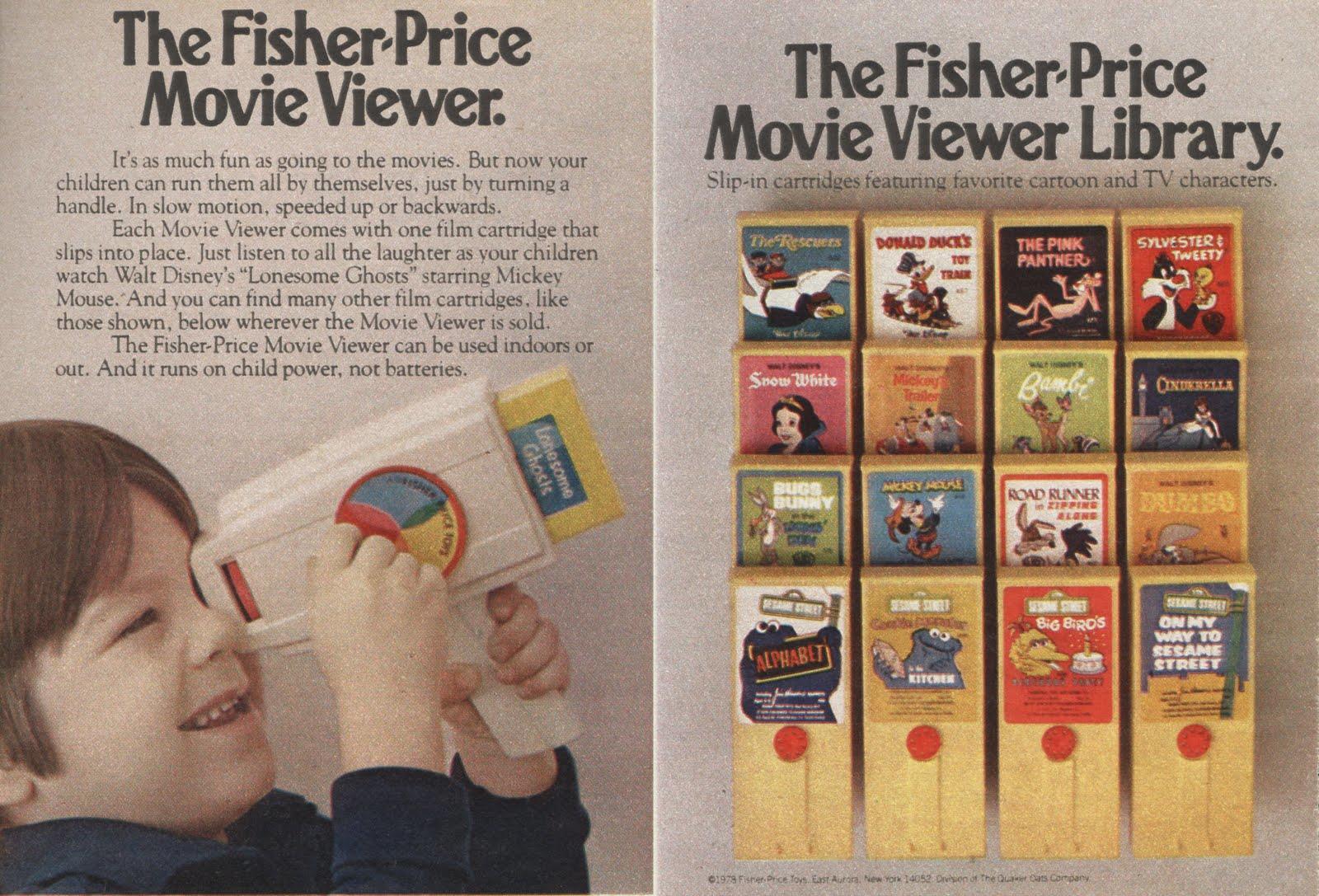 No Batteries Required: Remembering the Fisher Price Movie Viewer