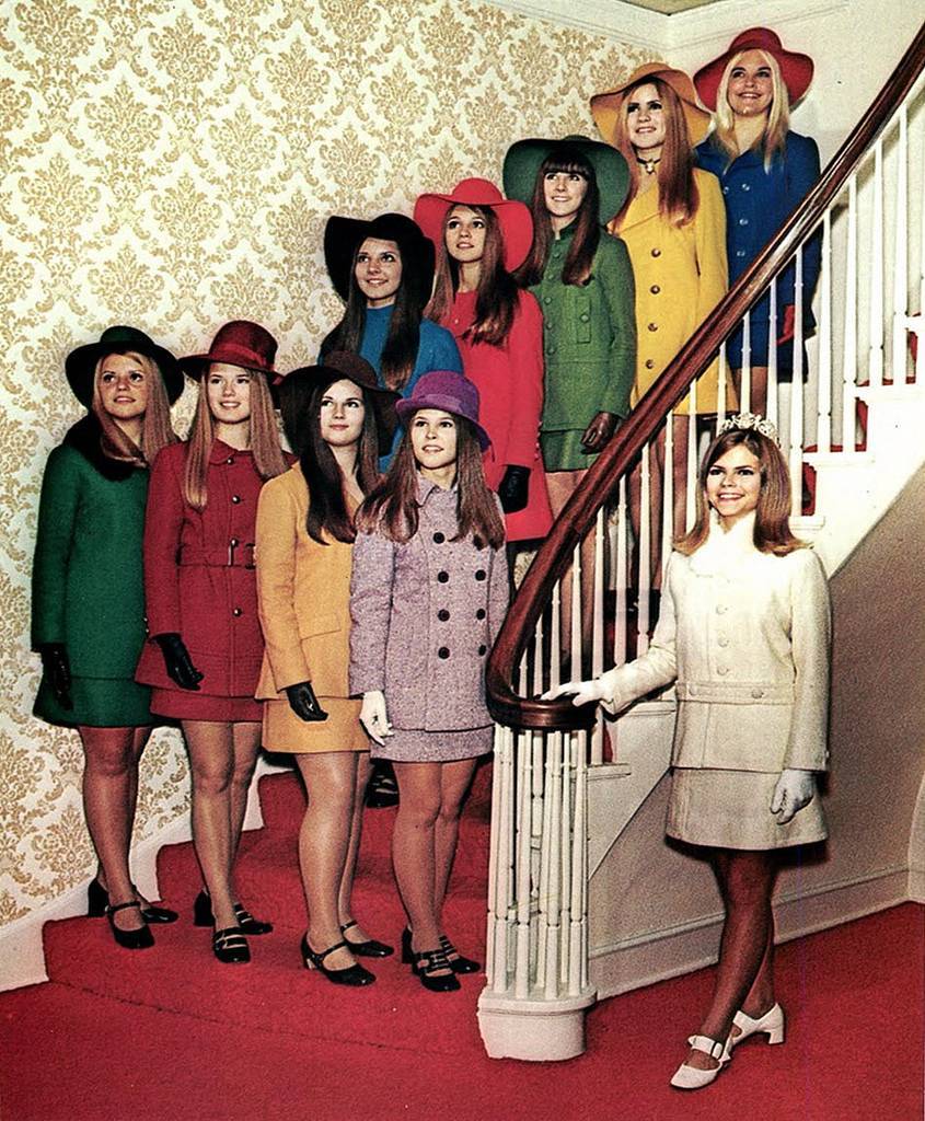 Miniskirts And Stairs 1960s Women In Peril picture