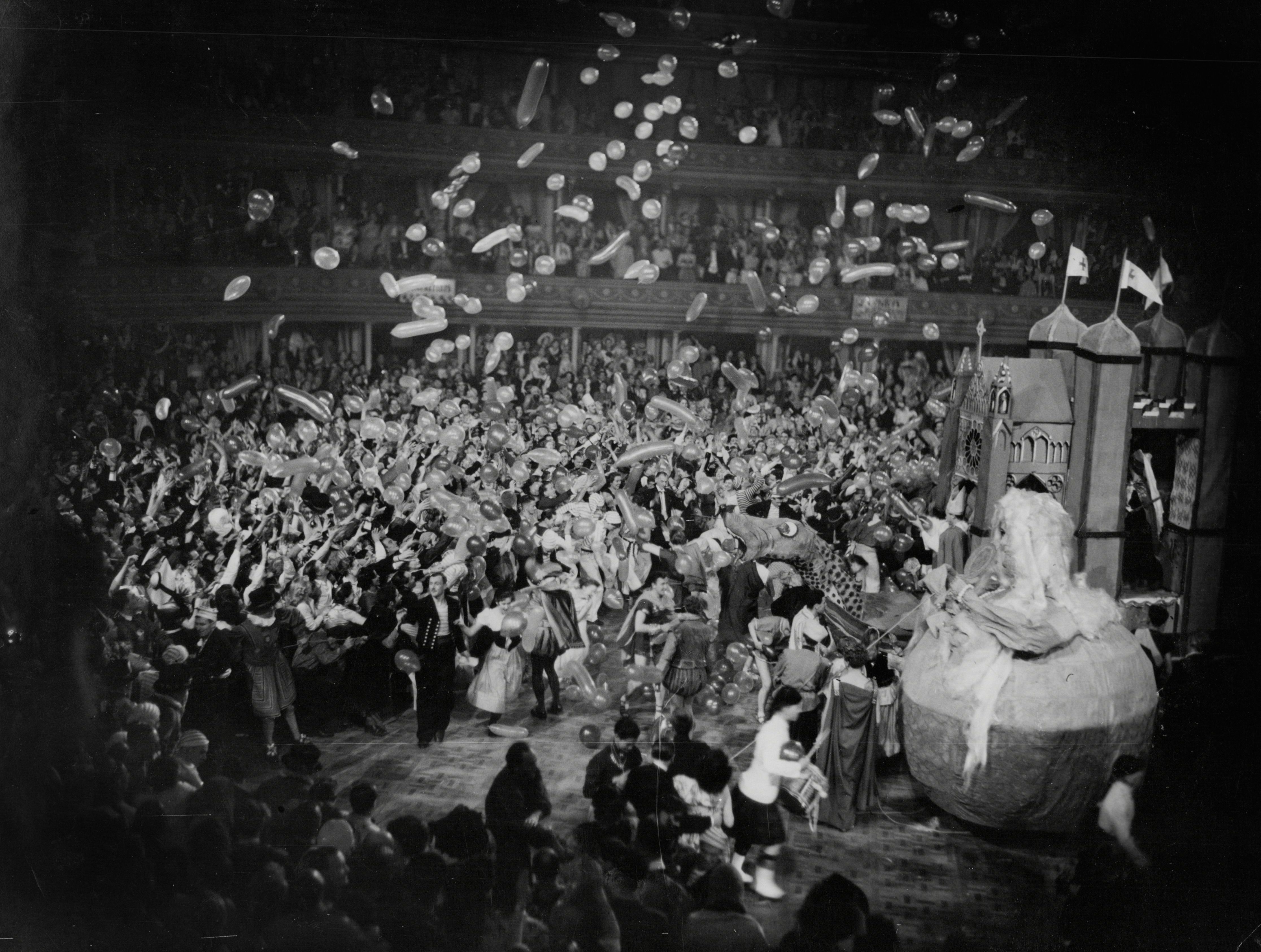 Chelsea Arts Ball In The Albert Hall London - 1949