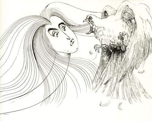 Ralph Steadman Illustrates Alice In Wonderland (1973) - Flashbak