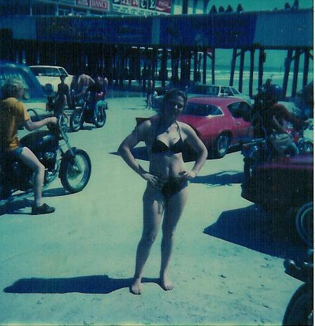 Florida beach 1980 bikers daytona