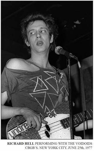 Richard Hell at CBGB's - Jun 25, 1977