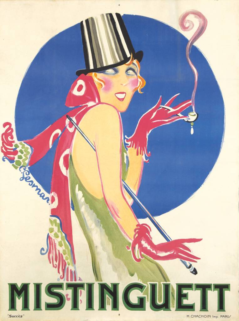 Mistinguett by Charles Gesmar, ca. 1927