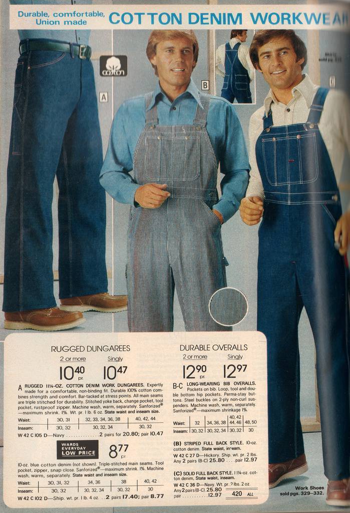 Montgomery Ward Fall-Winter Catalogue 1978: Men's Casual Fashion - Flashbak