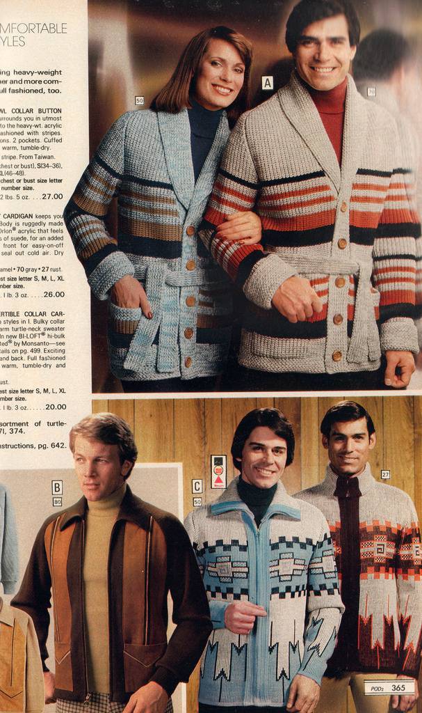 Montgomery Ward Fall-Winter Catalogue 1978: Men's Casual Fashion - Flashbak