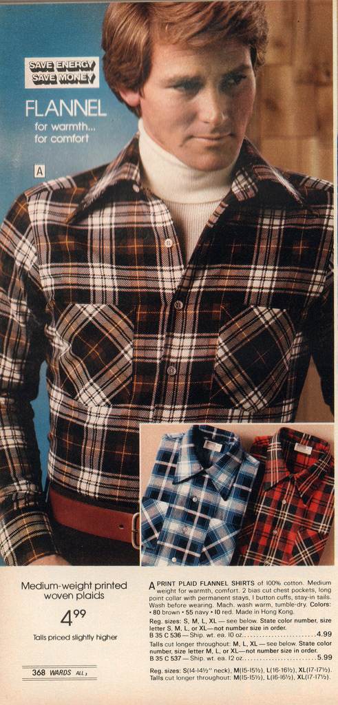 Montgomery Ward Fall-Winter Catalogue 1978: Men's Casual Fashion - Flashbak