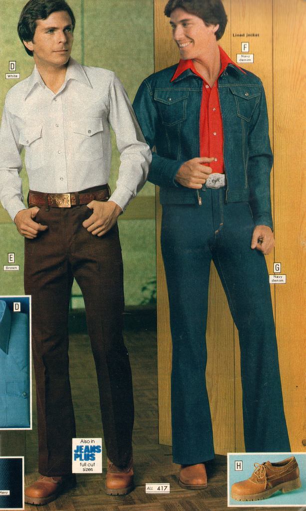 Montgomery Ward Fall-Winter Catalogue 1978: Men's Casual Fashion - Flashbak