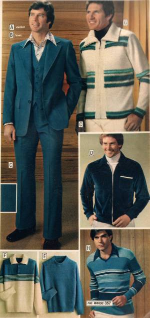 Montgomery Ward Fall-Winter Catalogue 1978: Men's Casual Fashion - Flashbak