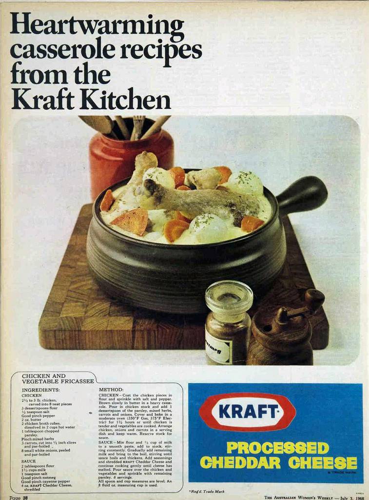 bad food 1970s 1