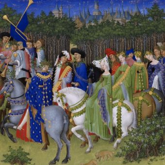The Limbourg Brothers Beautiful Illustrations for ‘Très Riches Heures du Berry’ 1416