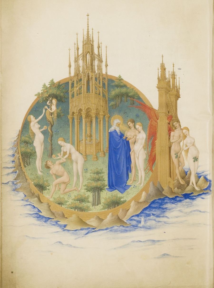 The Limbourg Brothers Beautiful Illustrations for 'Très ...