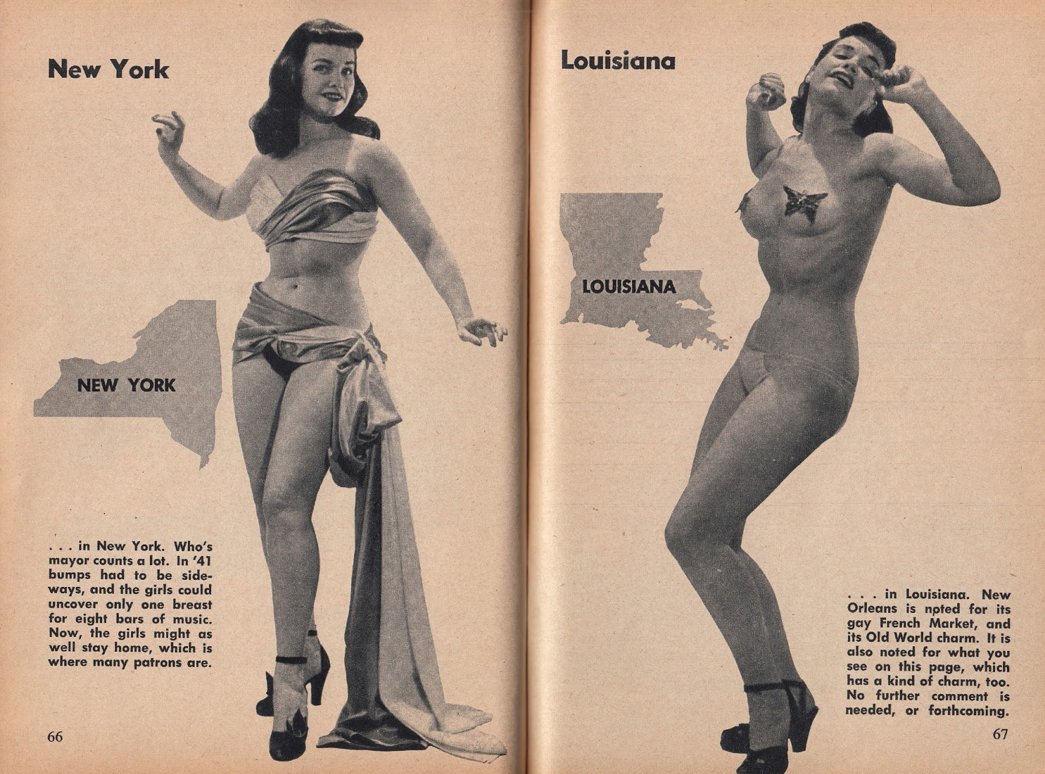 Bettie Page stripper guide